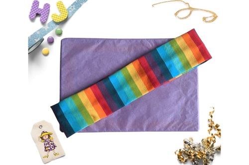 Buy  Flat Headband Rainbow Stripes now using this page